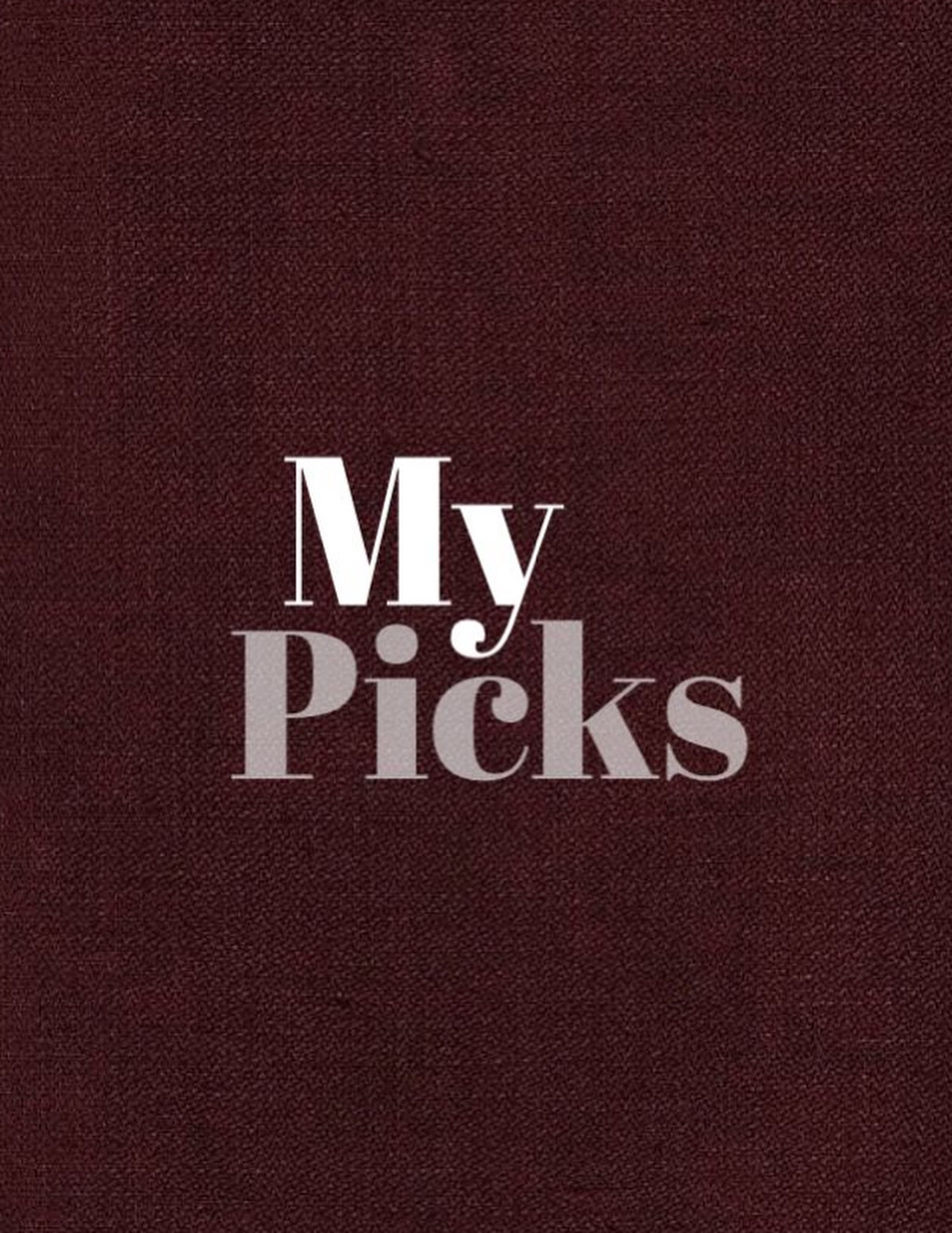my picks